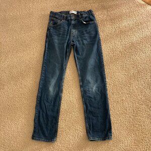 Boy’s Size 16 regular Wrangler Classic Straight Jeans - Adjustable waist